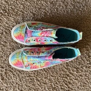 Blowfish tie dye slip on sneakers